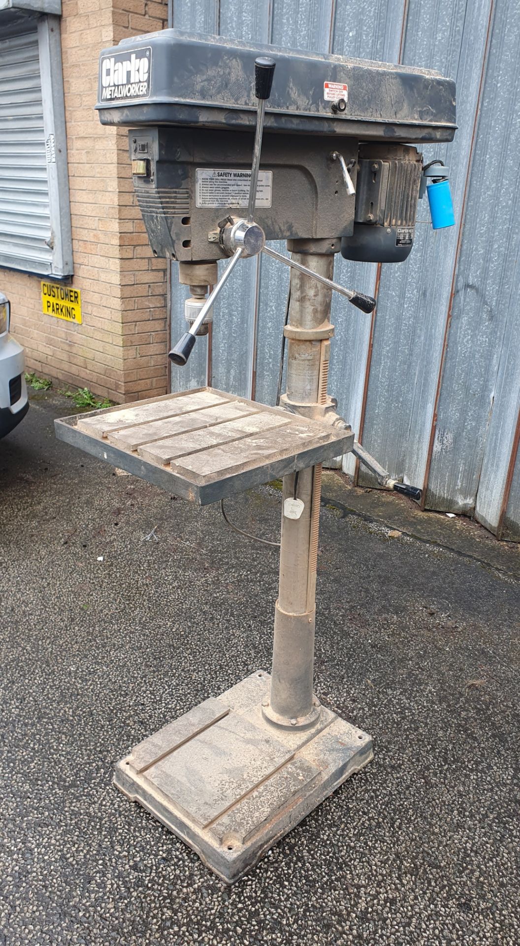 Clarke Metalworker Floor Standing Drill Press | 12 Speed | CDP500F - Image 2 of 11