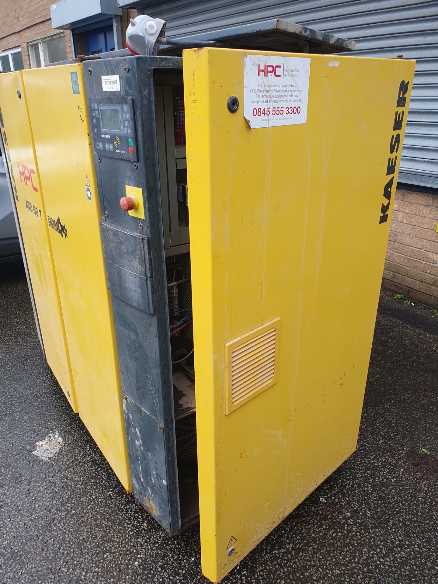 Kaeser Screw Compressor ASD 60 T with Dryer - Image 2 of 9