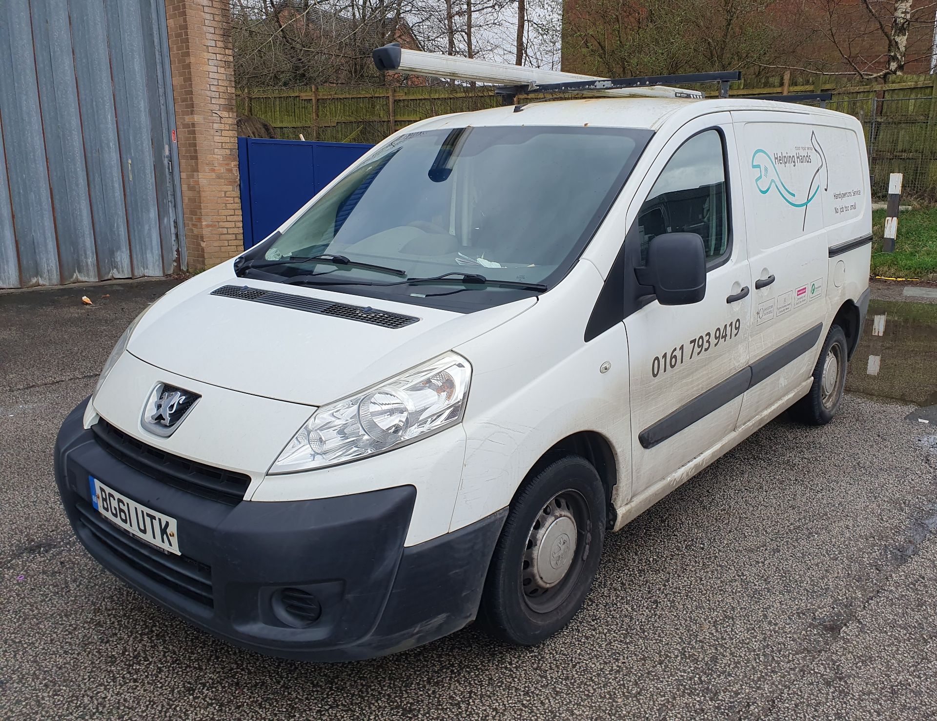 Peugeot Expert HDI SWB Panel Van | BG61 UTK | White | Manual | 143,331 Miles