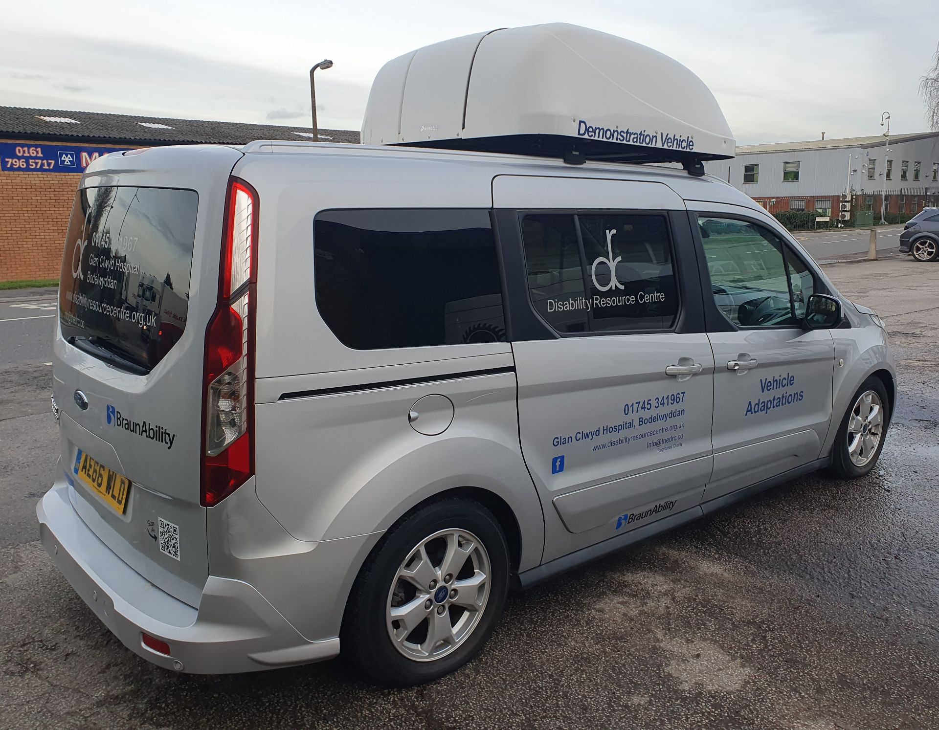 Ford Grand Tourneo Connect | AE66 WLD | Silver | Automatic | 121,125 Miles | Ricon Wheelchair Lift - Bild 5 aus 33