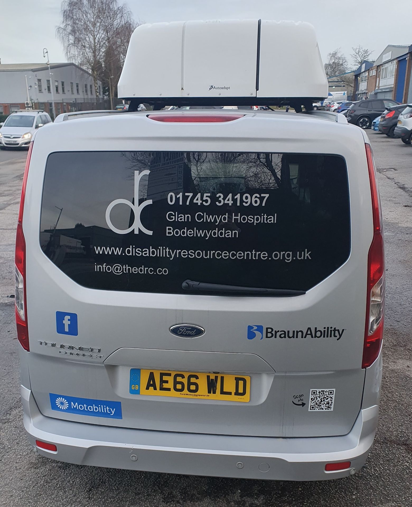 Ford Grand Tourneo Connect | AE66 WLD | Silver | Automatic | 121,125 Miles | Ricon Wheelchair Lift - Image 6 of 33