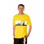 136 x Hufflepuff Track and Field Tee | XXL | Total RRP £2,312