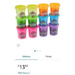 500 x PlayDoh Slime Tubs | Assorted Colours | Total RRP £745