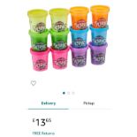50 x PlayDoh Slime Tubs | Assorted Colours | Total RRP £75
