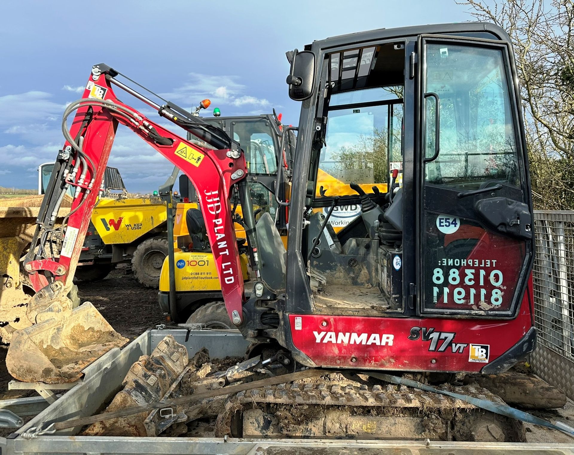 Yanmar SV17VT 1T Excavator | YOM: 2023 | Hours: 115 - Bild 14 aus 19