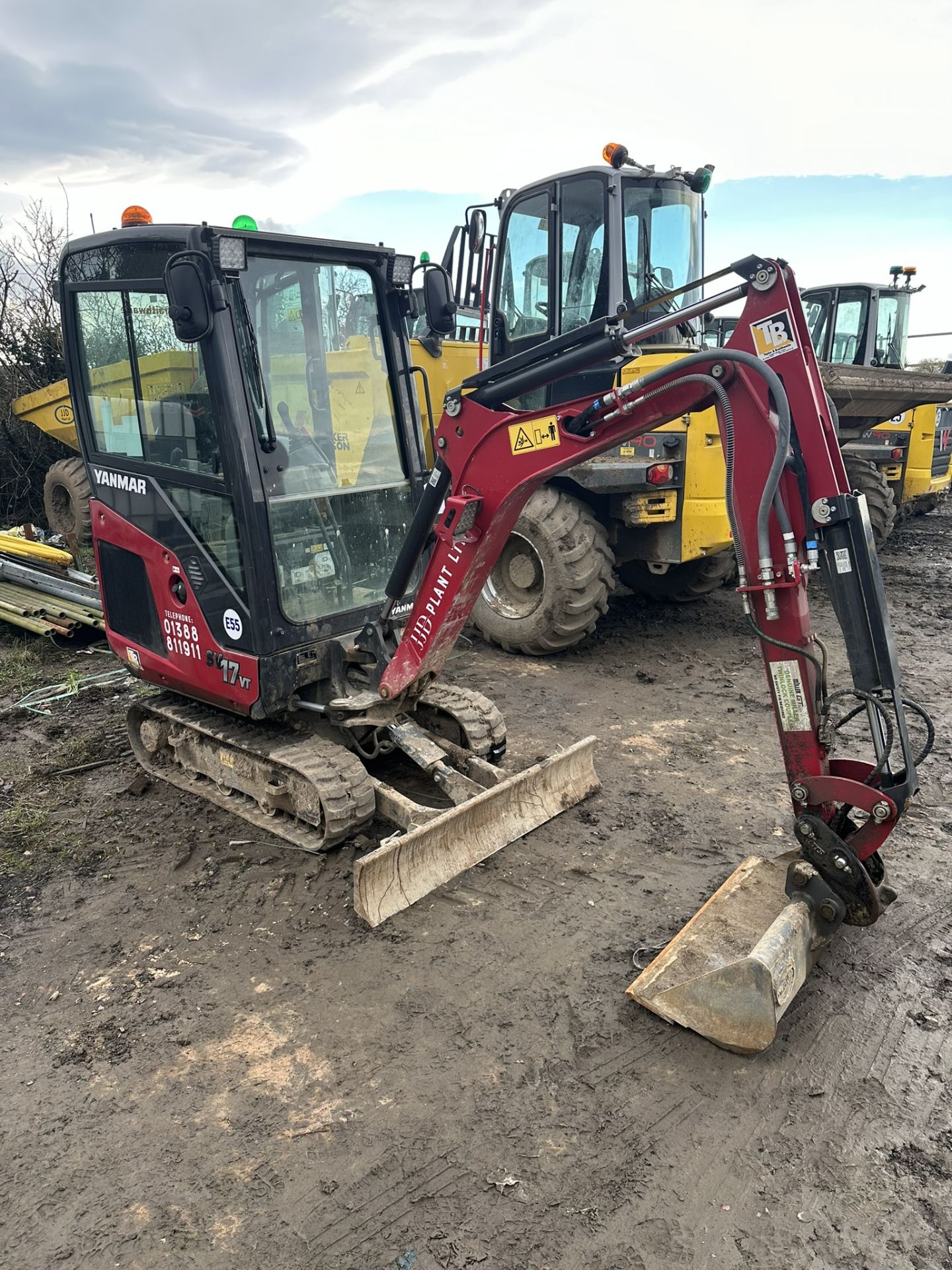 Yanmar SV17VT 1T Excavator | YOM: 2023 | Hours: 111 - Image 2 of 16