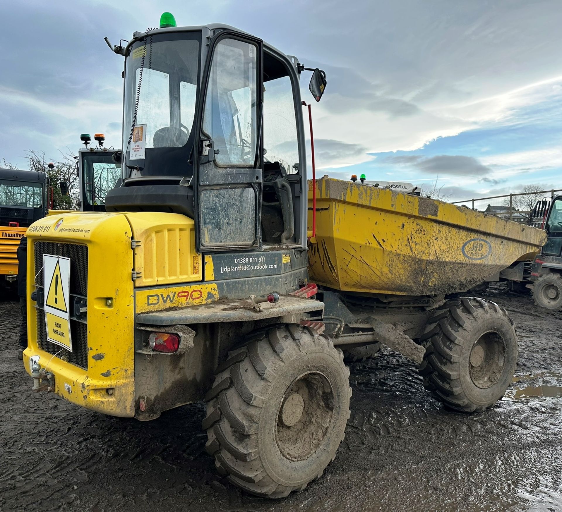 Wacker Neuson DW90 9T Dumper | YOM: 2021 | Hours: 1,087 - Bild 4 aus 11