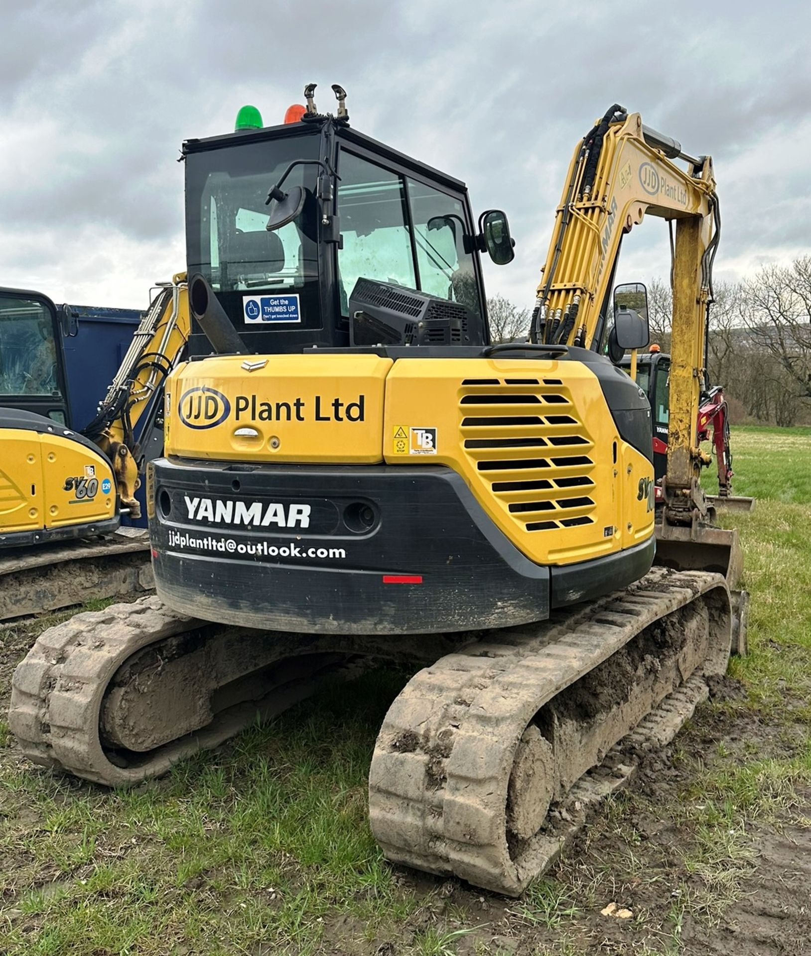 Yanmar SV100-2A 10T Excavator | YOM: 2022 | Hours: 1,047 - Bild 4 aus 14