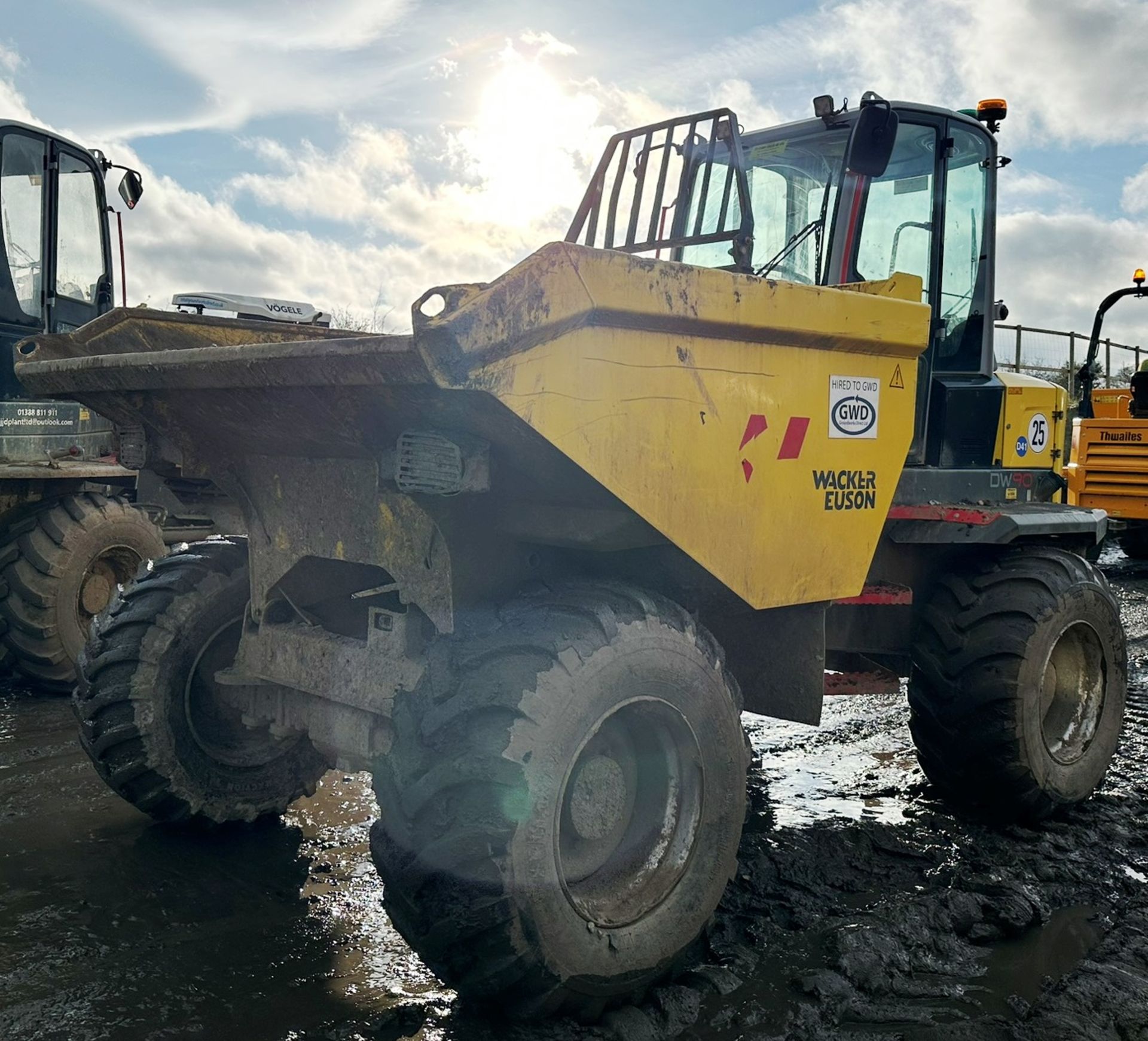 Wacker Neuson DW90-2 Straight Tip Cab Dumper | YOM: 2022 | Hours: 615 - Bild 6 aus 13