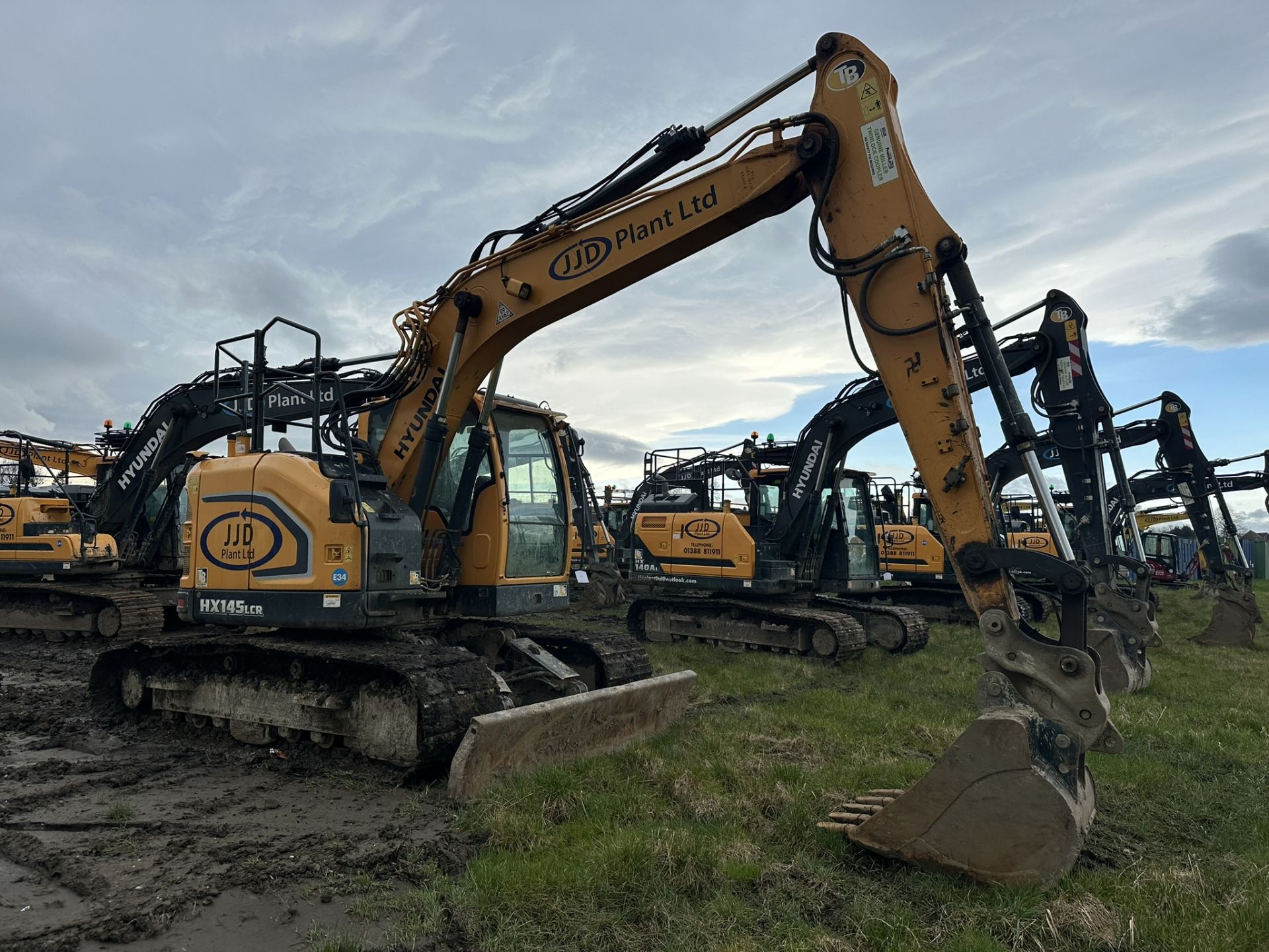 Hyundai HX145LCR Compact Excavator | YOM: 2021 | Hours: 2,691