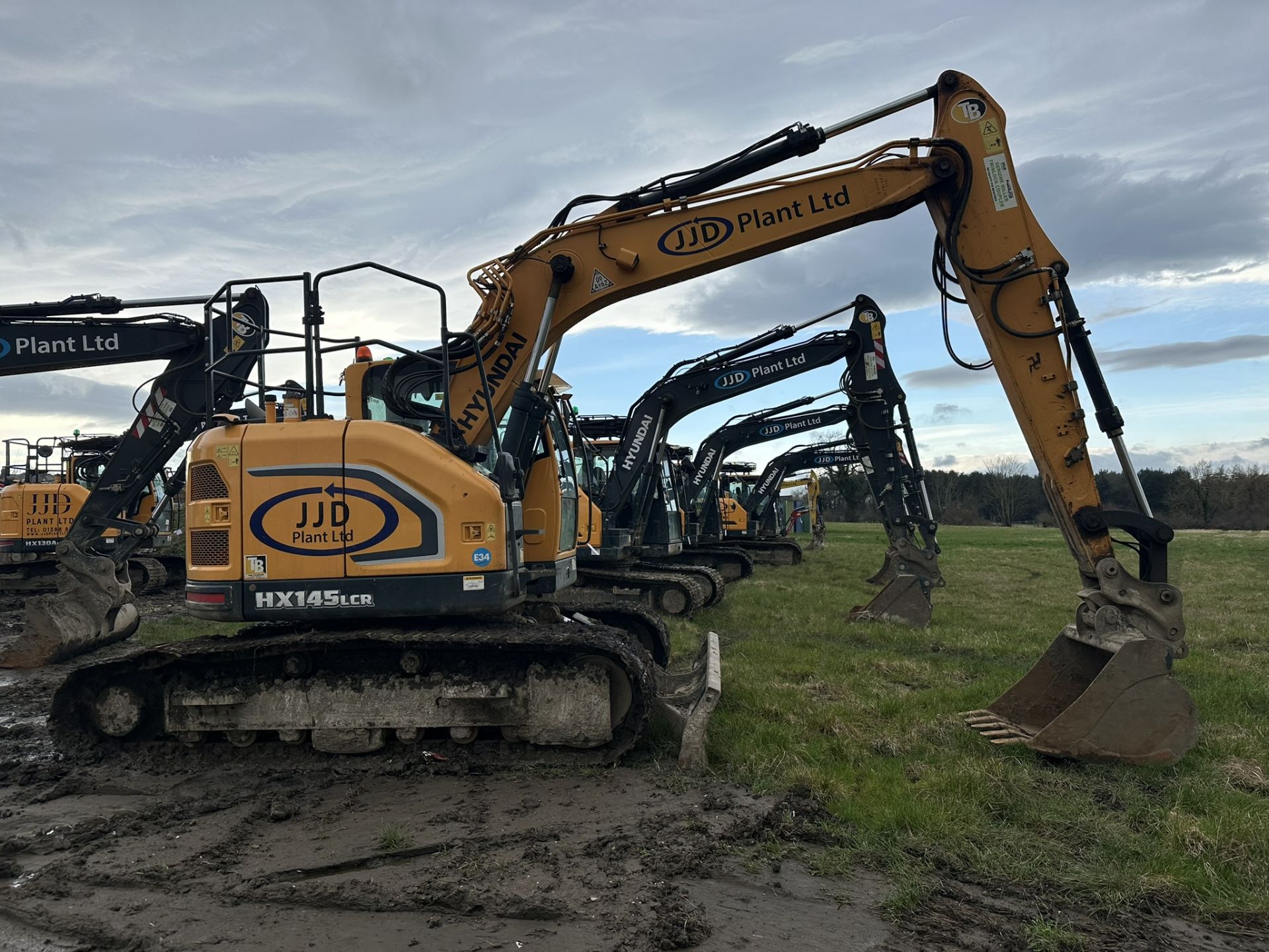 Hyundai HX145LCR Compact Excavator | YOM: 2021 | Hours: 2,691 - Image 3 of 16