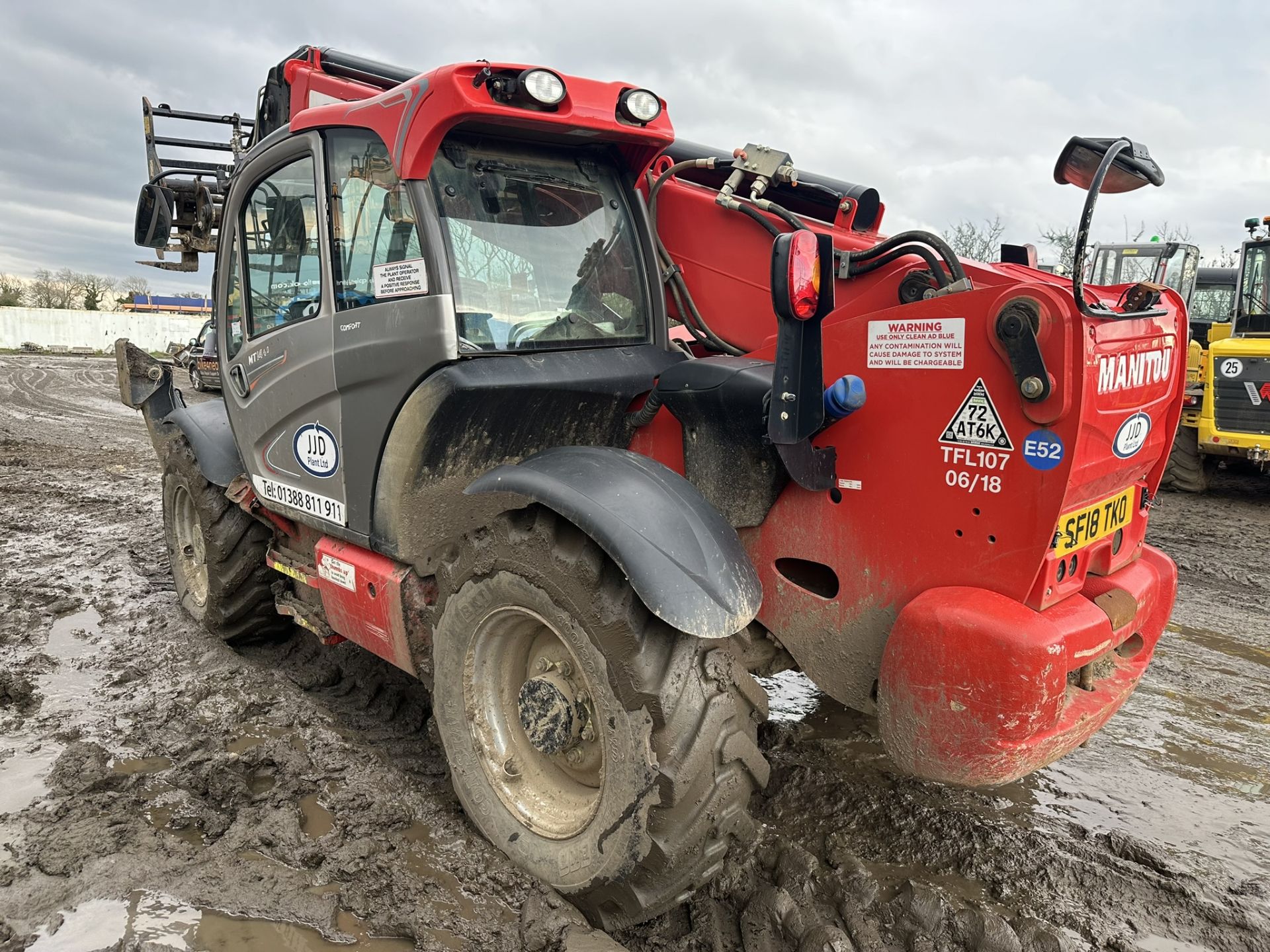 Manitou MT1440 Turbo Telehandler | YOM: 2018 | Hours: 4,211 - Image 7 of 11