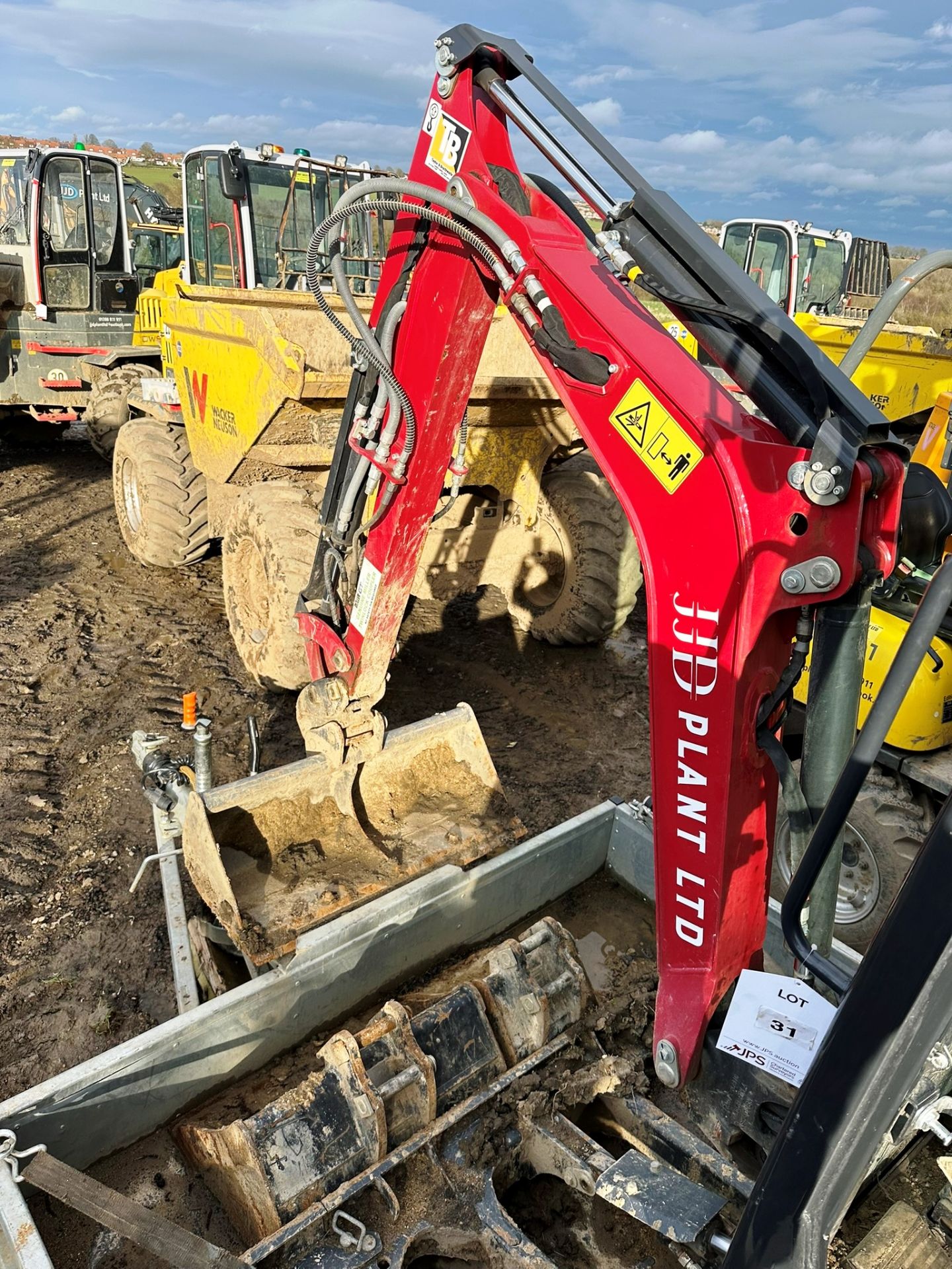 Yanmar SV17VT 1T Excavator | YOM: 2023 | Hours: 115 - Image 13 of 19