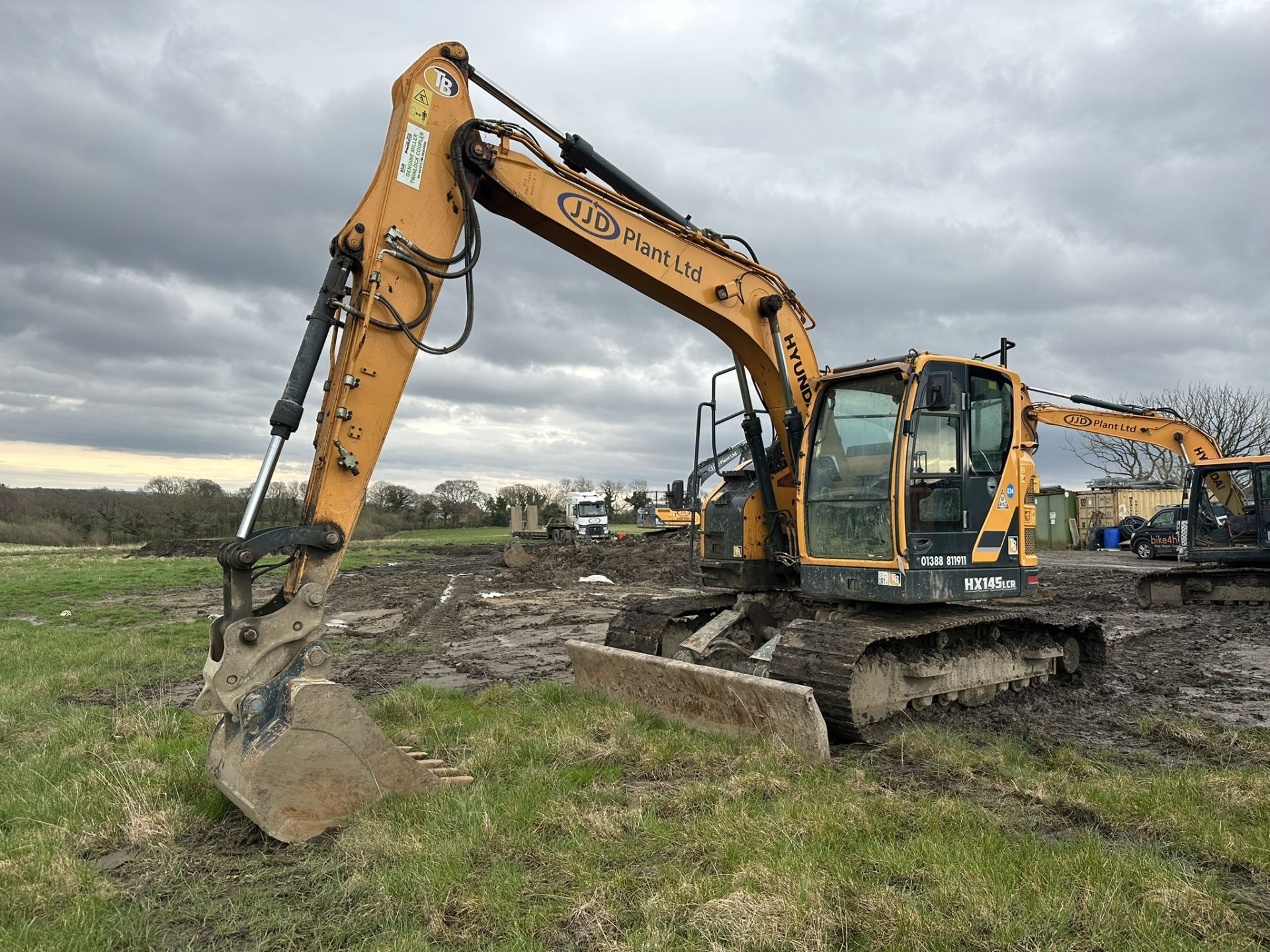 Hyundai HX145LCR Compact Excavator | YOM: 2021 | Hours: 2,691 - Image 8 of 16