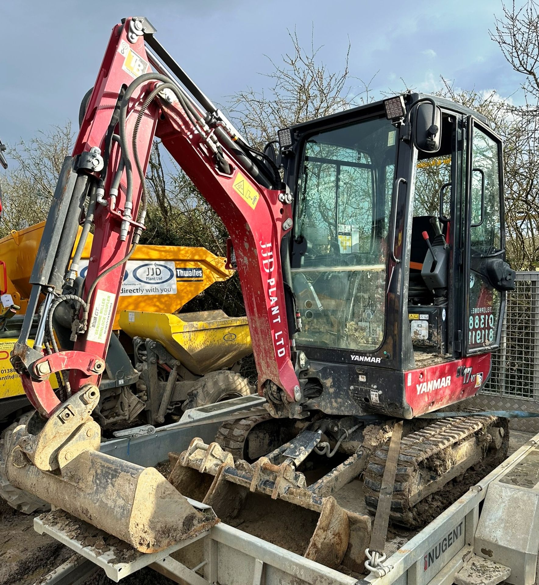 Yanmar SV17VT 1T Excavator | YOM: 2023 | Hours: 115 - Image 2 of 19