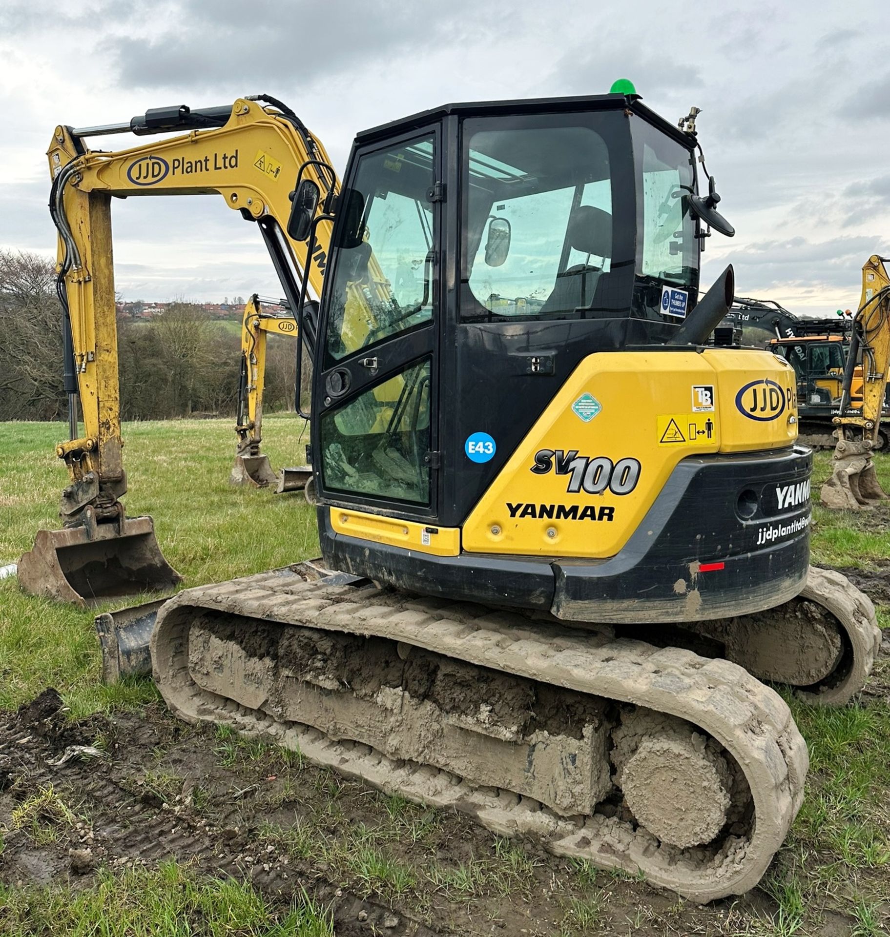 Yanmar SV100-2A 10T Excavator | YOM: 2022 | Hours: 1,047 - Bild 6 aus 14