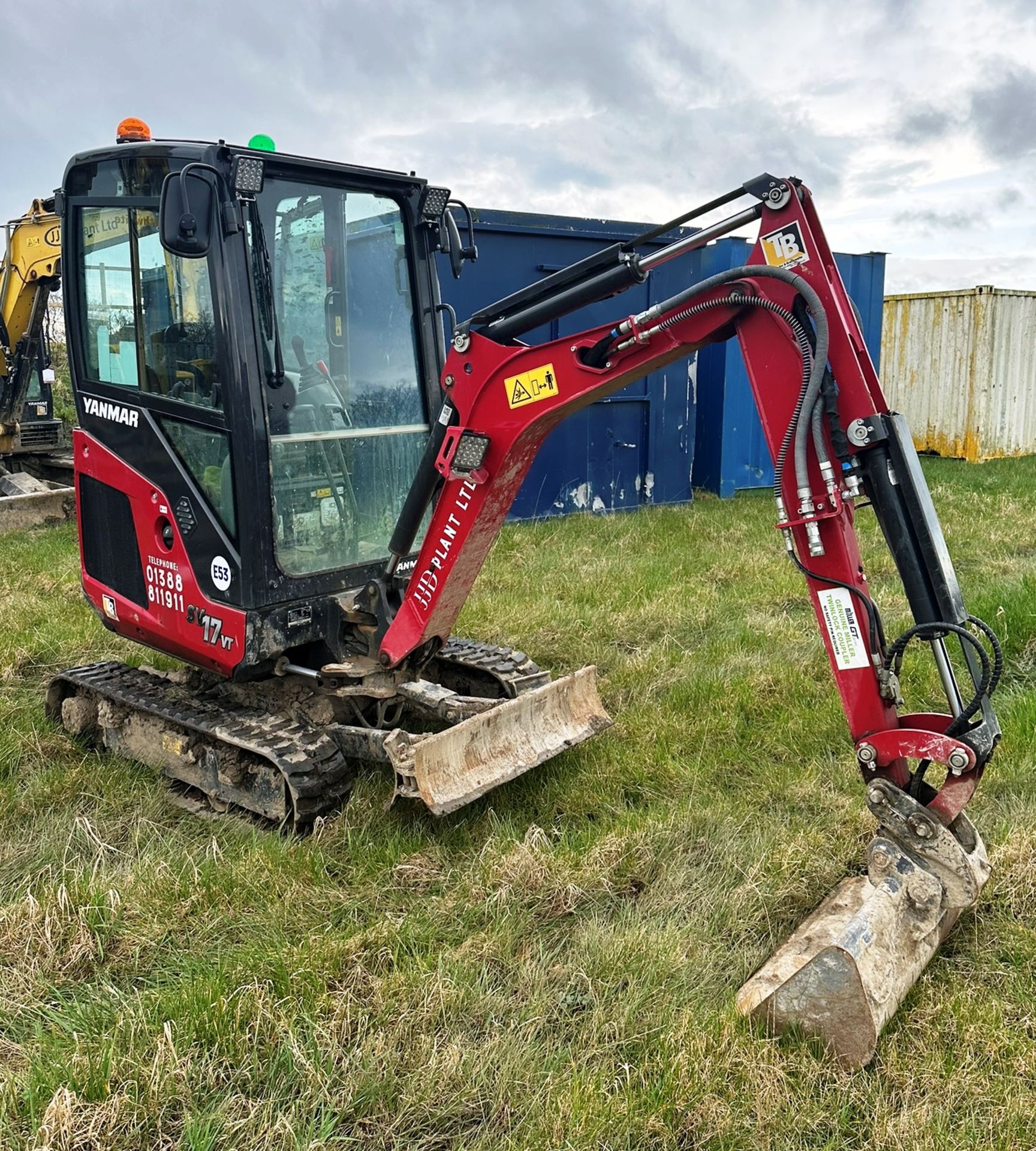 Yanmar SV17VT 1T Excavator | YOM: 2023 | Hours: 298