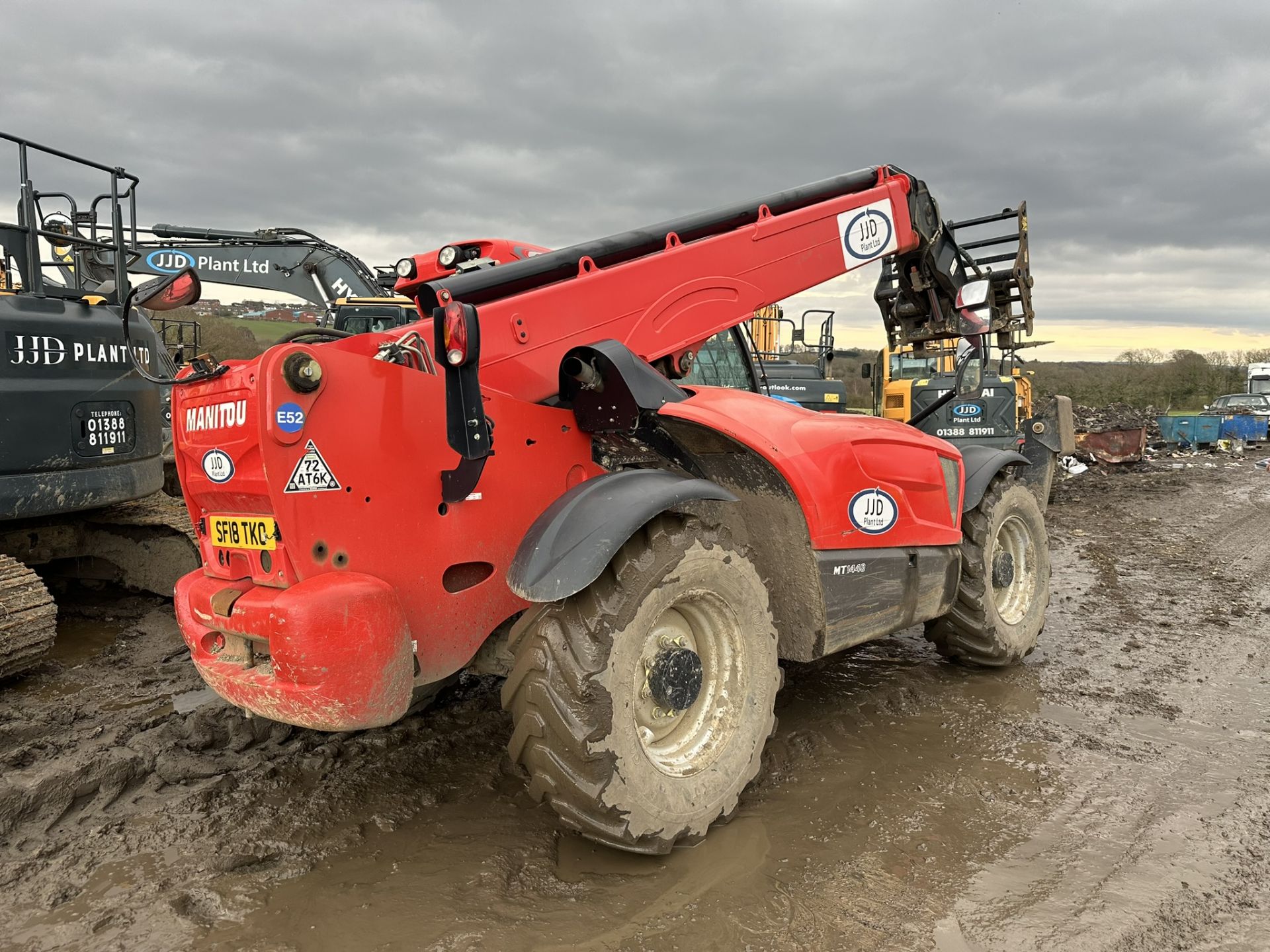 Manitou MT1440 Turbo Telehandler | YOM: 2018 | Hours: 4,211 - Bild 6 aus 11