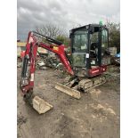 Yanmar SV17VT 1T Excavator | YOM: 2023 | Hours: 111