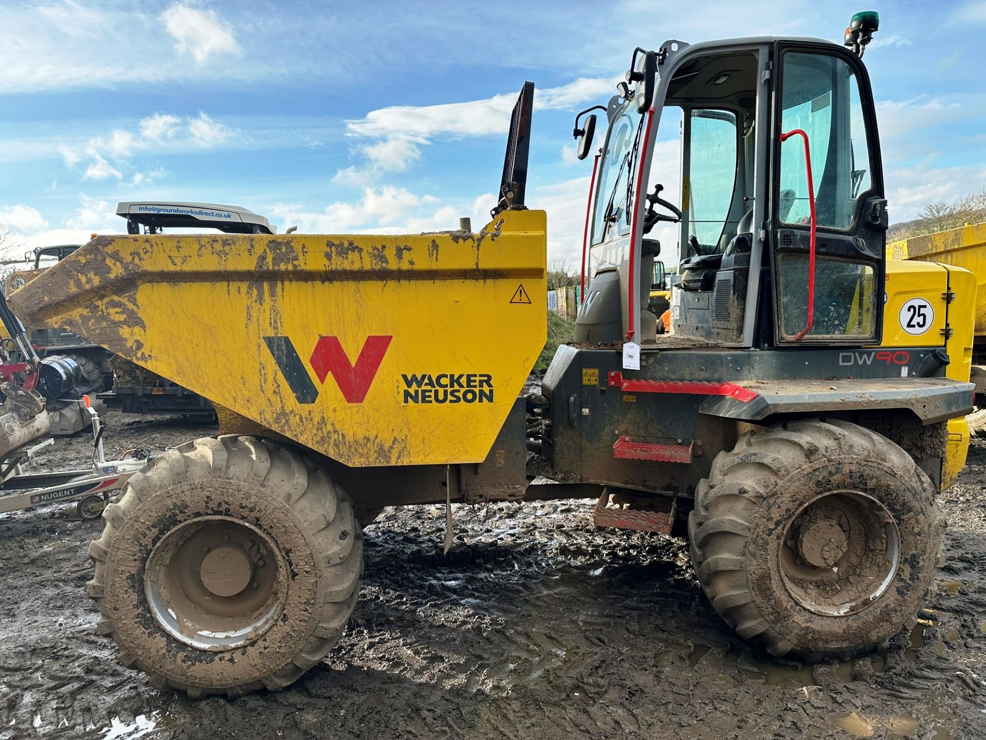 Wacker Neuson DW90-2 Straight Tip 9T Dumper | YOM: 2022 | Hours: 583