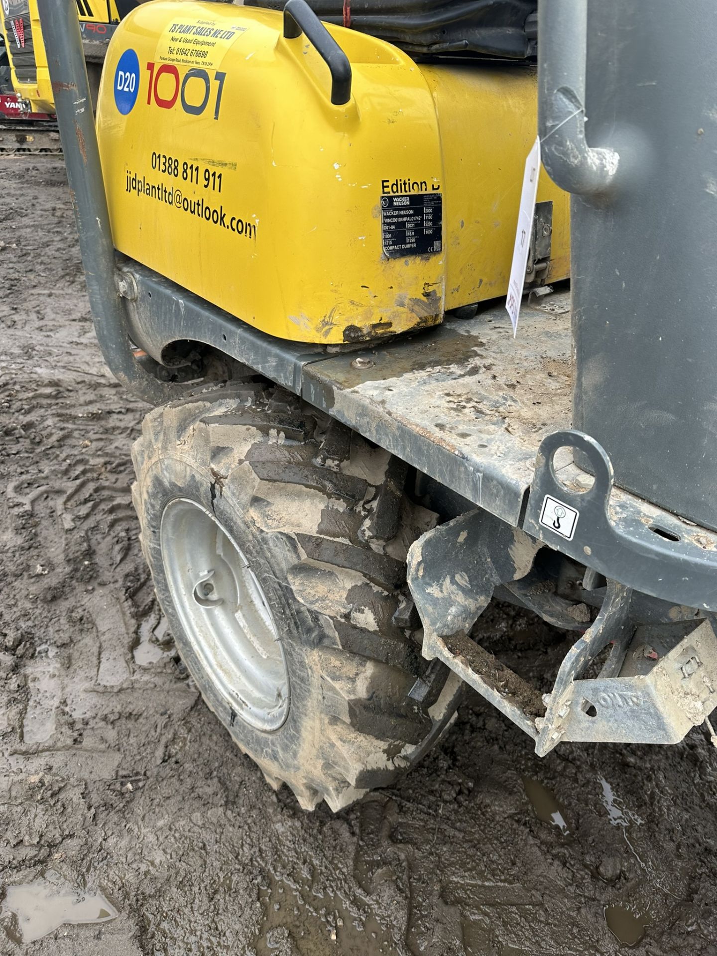 Wacker Neuson 1001 1T Dumper | YOM: 2021 | Hours: 462 - Image 7 of 11