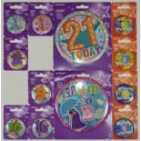 7,000 x Amscan/Anagram Kids Birthday Badges