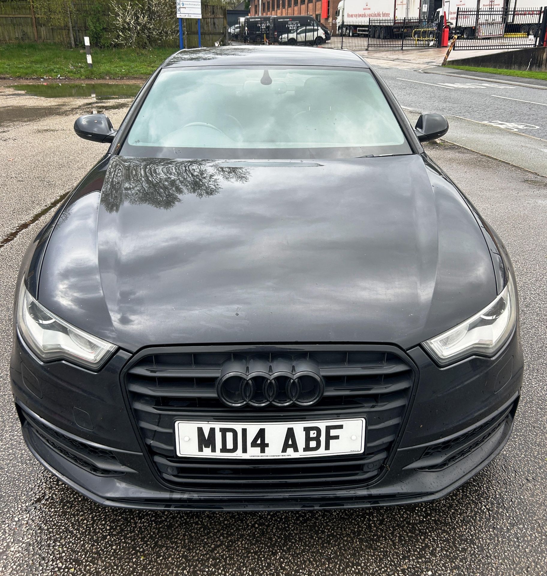 Audi A6 S Line Black Edition TDI Ultr | MD14 ABF | 106,625 miles, Cracked Window, ZERO VAT ON HAMMER - Image 2 of 24