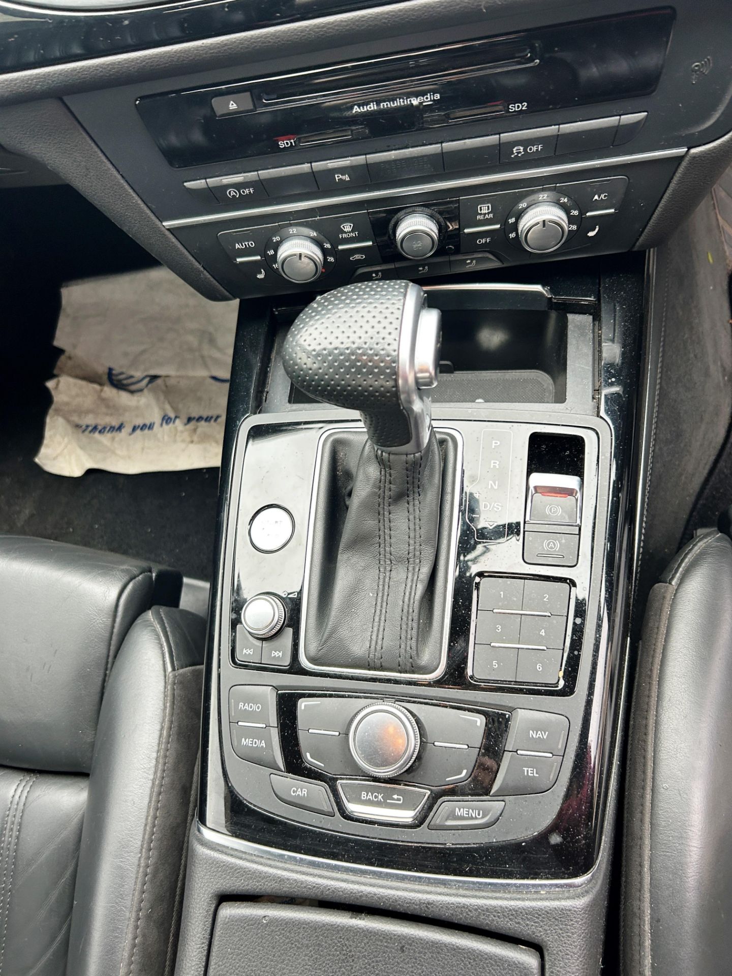 Audi A6 S Line Black Edition TDI Ultr | MD14 ABF | 106,625 miles, Cracked Window, ZERO VAT ON HAMMER - Image 18 of 24