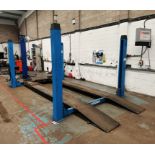 4 Post 4 Tonne Vehicle Lift