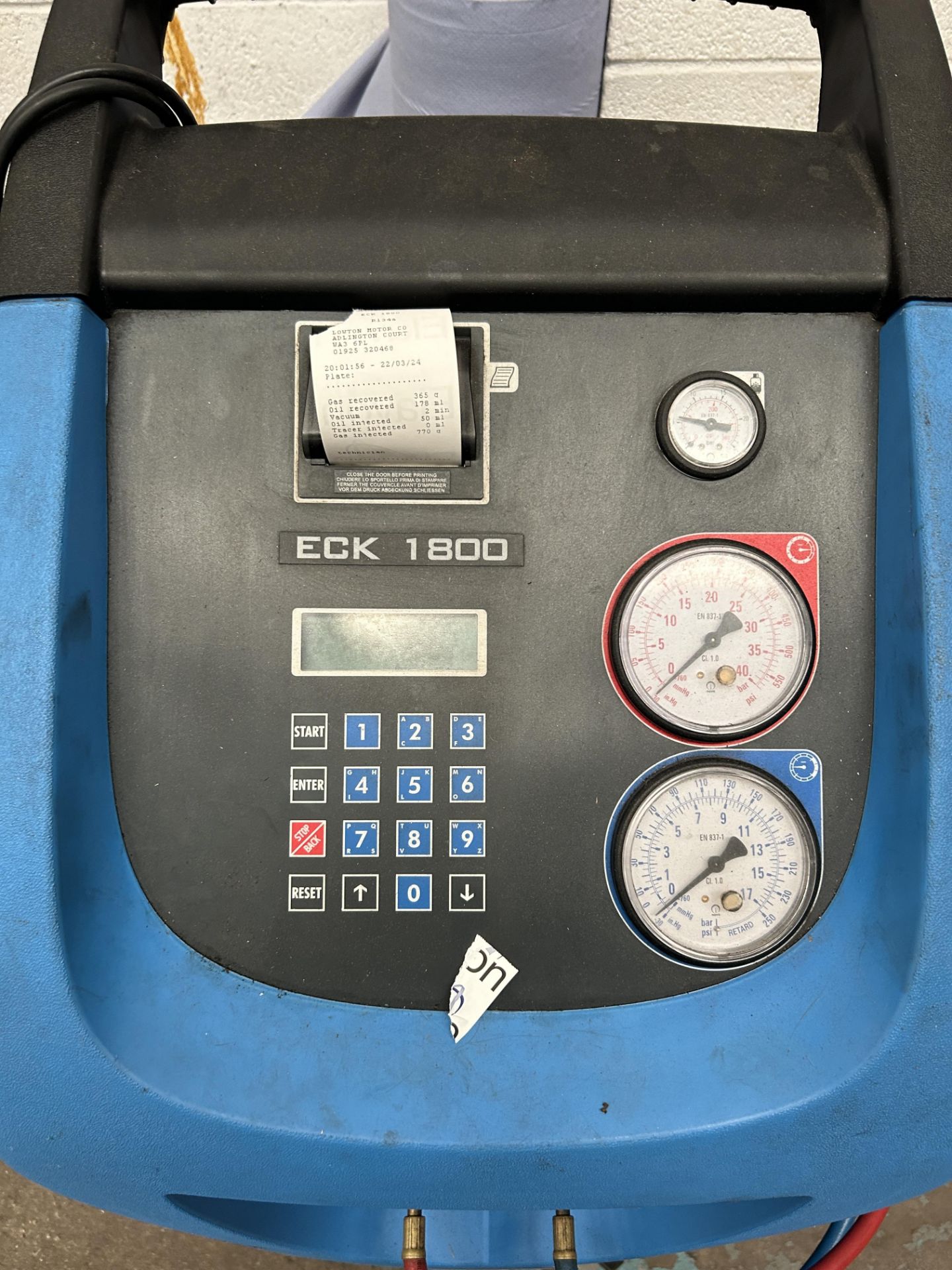 Ecotechnics ECK1800 Air Conditioning Machine | YOM: 2018 - Bild 3 aus 4