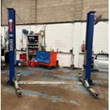 Automotech AS-6140A Twin Hydraulic Ram 2 Post 4 Tonne Vehicle Lift | YOM: 2016