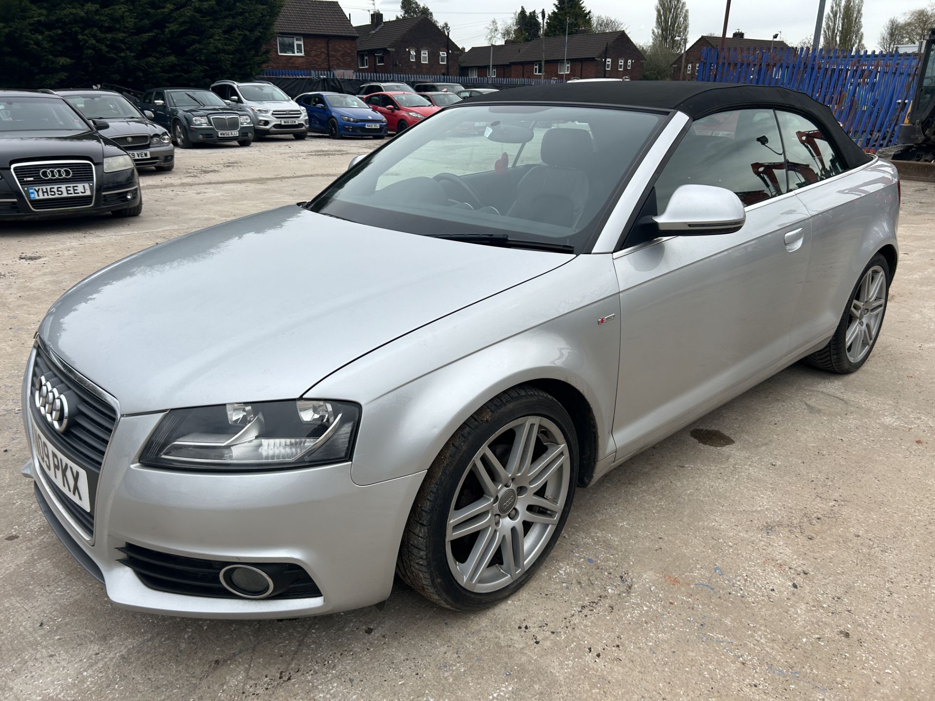 Audi A3 S Line TDI 138 S-A Diesel Convertible | KN09 PKX | Unable to confirm mileage - Image 3 of 17