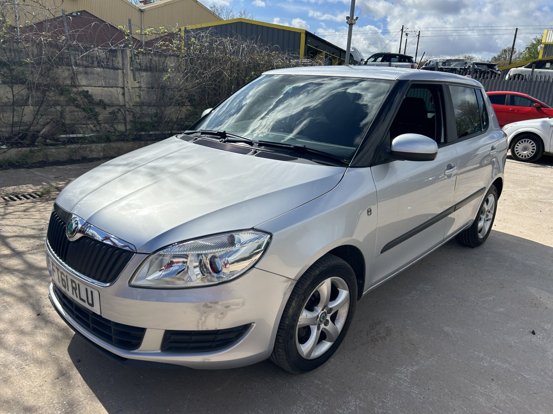 Skoda Fabia SE Plus TSI 85 Petrol 5 Door Hatchback | FT61 RLU | 41,211 Miles - Image 3 of 12