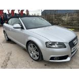 Audi A3 S Line TDI 138 S-A Diesel Convertible | KN09 PKX | Unable to confirm mileage