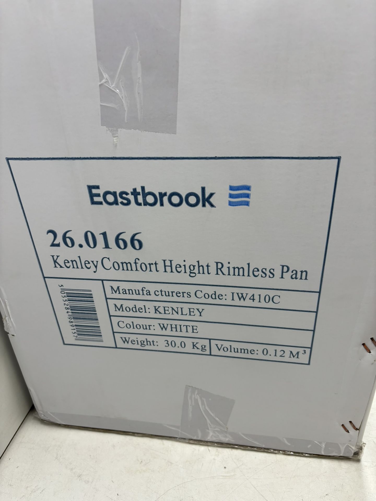 Eastbrook 26.0166 Kenley Comfort Height Rimless Pan, White - Bild 9 aus 9