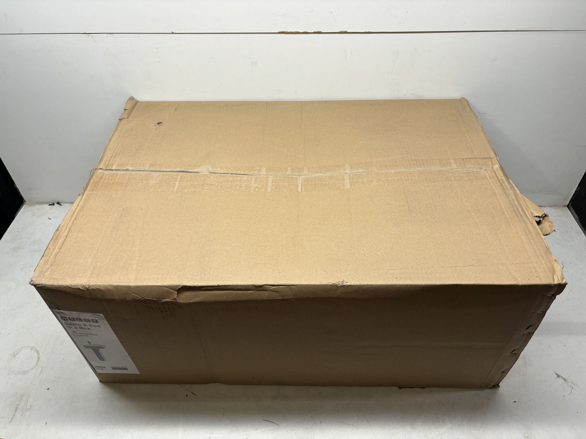 Arley 23702-D 1 Tap Hole 545mm Basin & Pedestal In A Box - Image 4 of 9