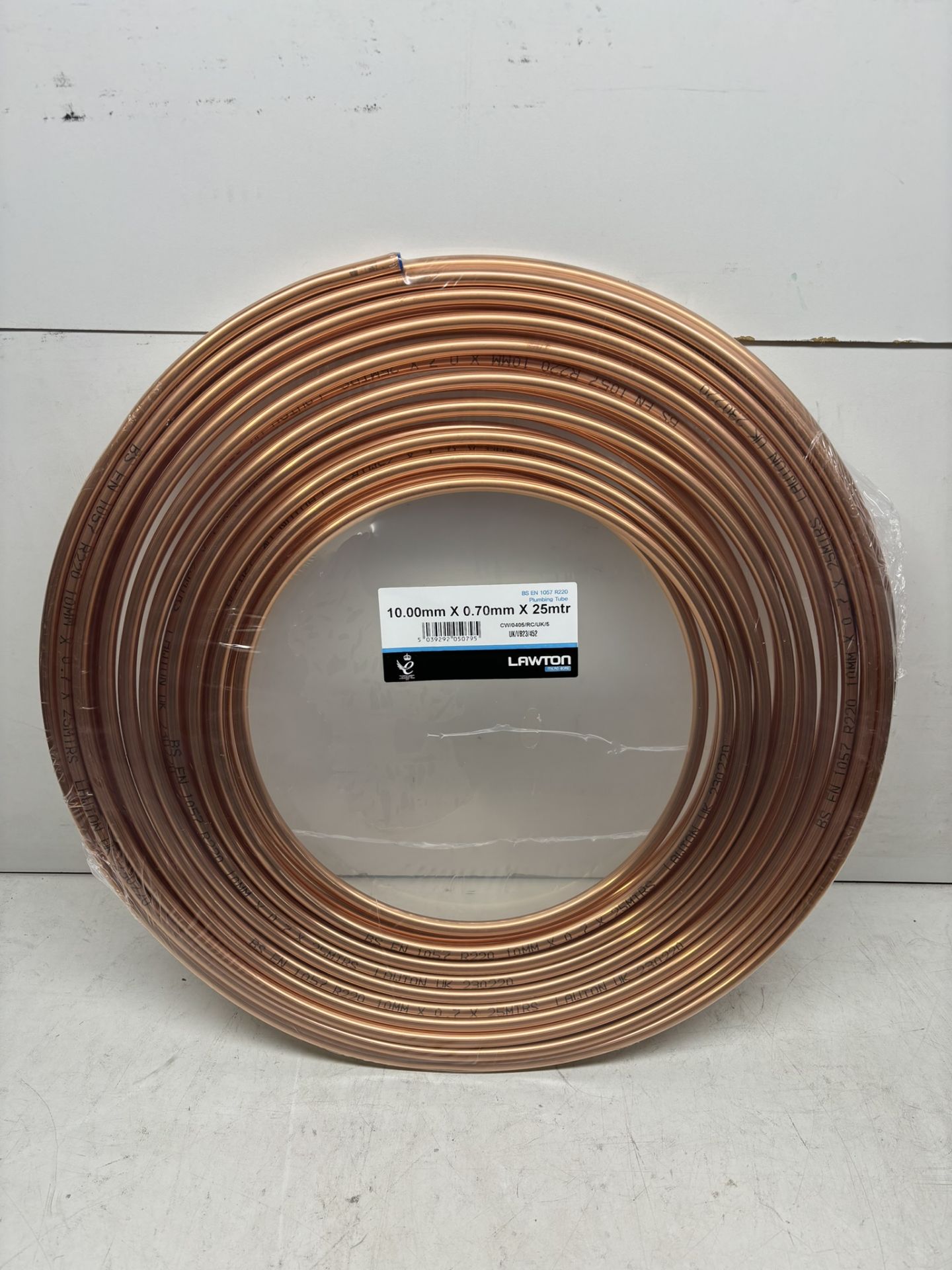 3 x Lawton 10.00mm x 0.70mm x 25Mtr Copper Plumbing Tube Coils - Image 3 of 9
