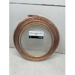 5 x Lawton 8.00mm x 0.60mm x 10Mtr Copper Plumbing Tube Coils