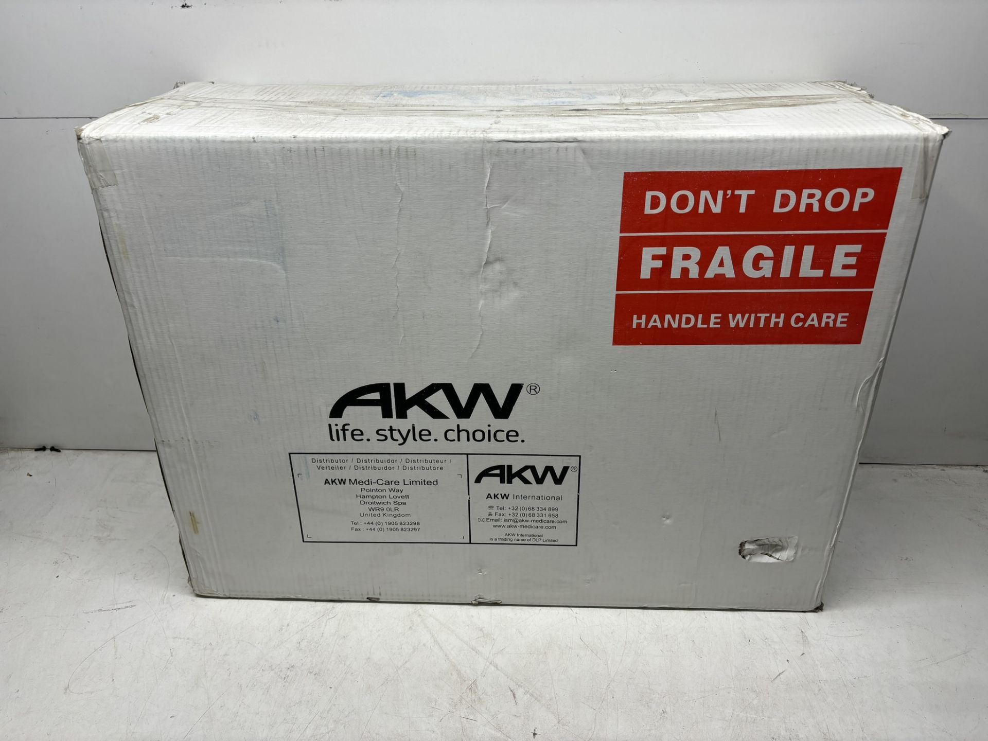 AKW B600 Wash Basin Only, White - Image 5 of 9