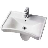AKW B600 Wash Basin Only, White