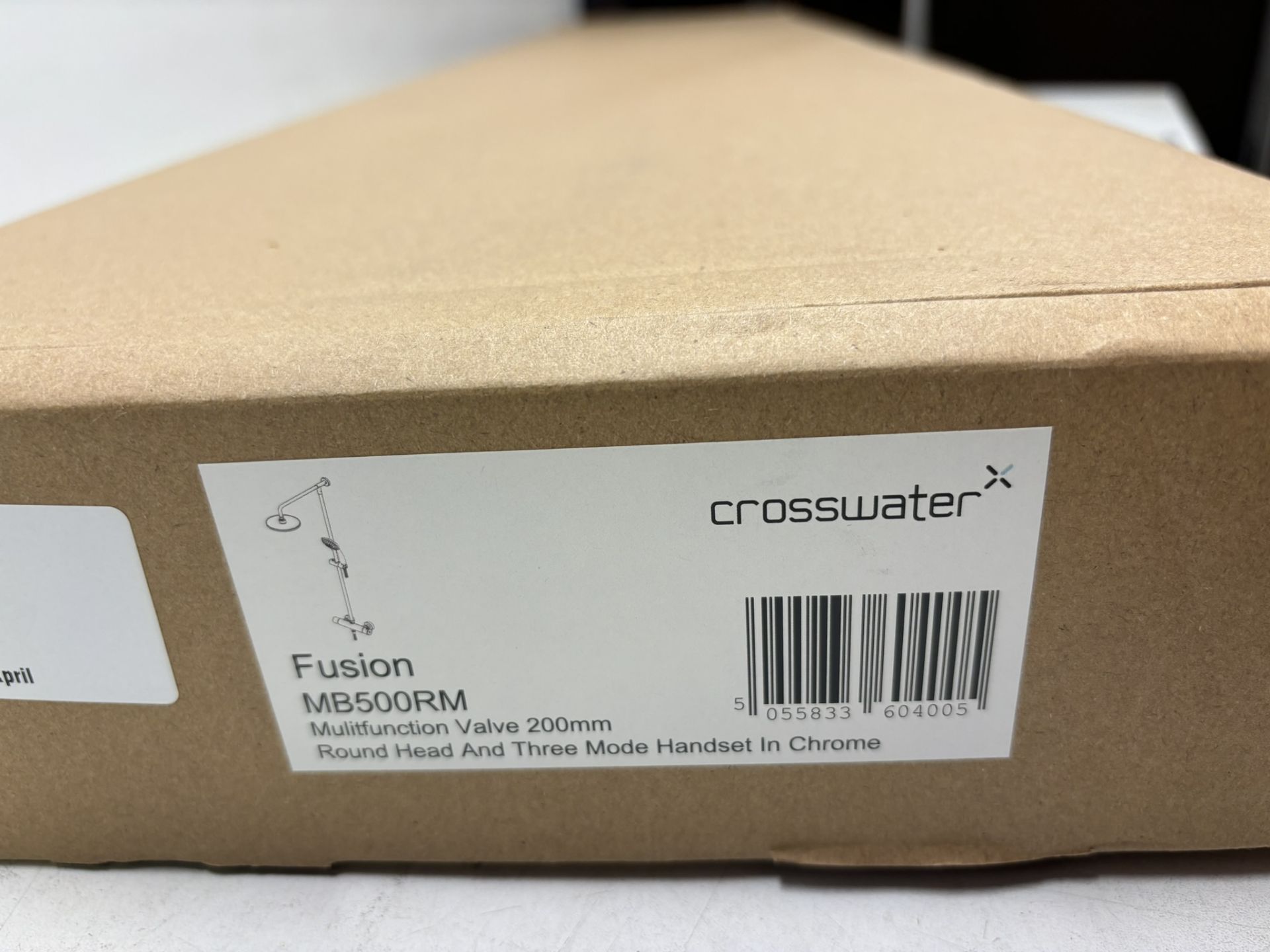 Fusion Multifunction Thermostatic Shower Valve with Fixed Head & Three Mode Shower Kit - Image 9 of 9