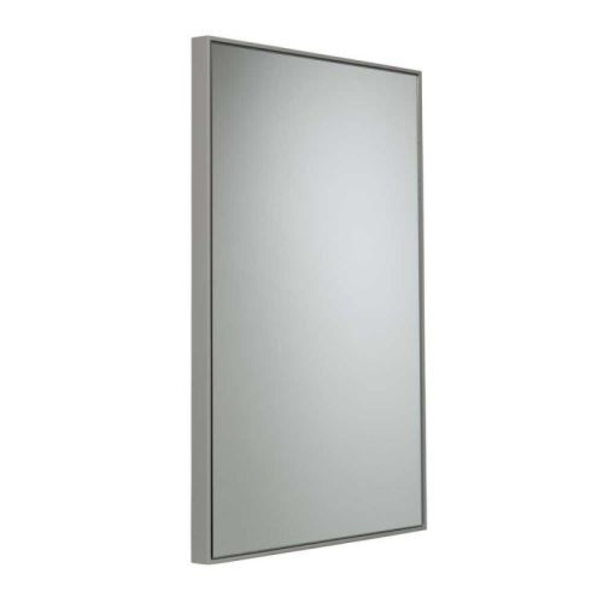 R2 Bathrooms Modular AM5050.LG Framed Mirror - Light Grey - Bild 2 aus 9
