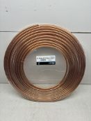 3 x Lawton 10.00mm x 0.70mm x 25Mtr Copper Plumbing Tube Coils