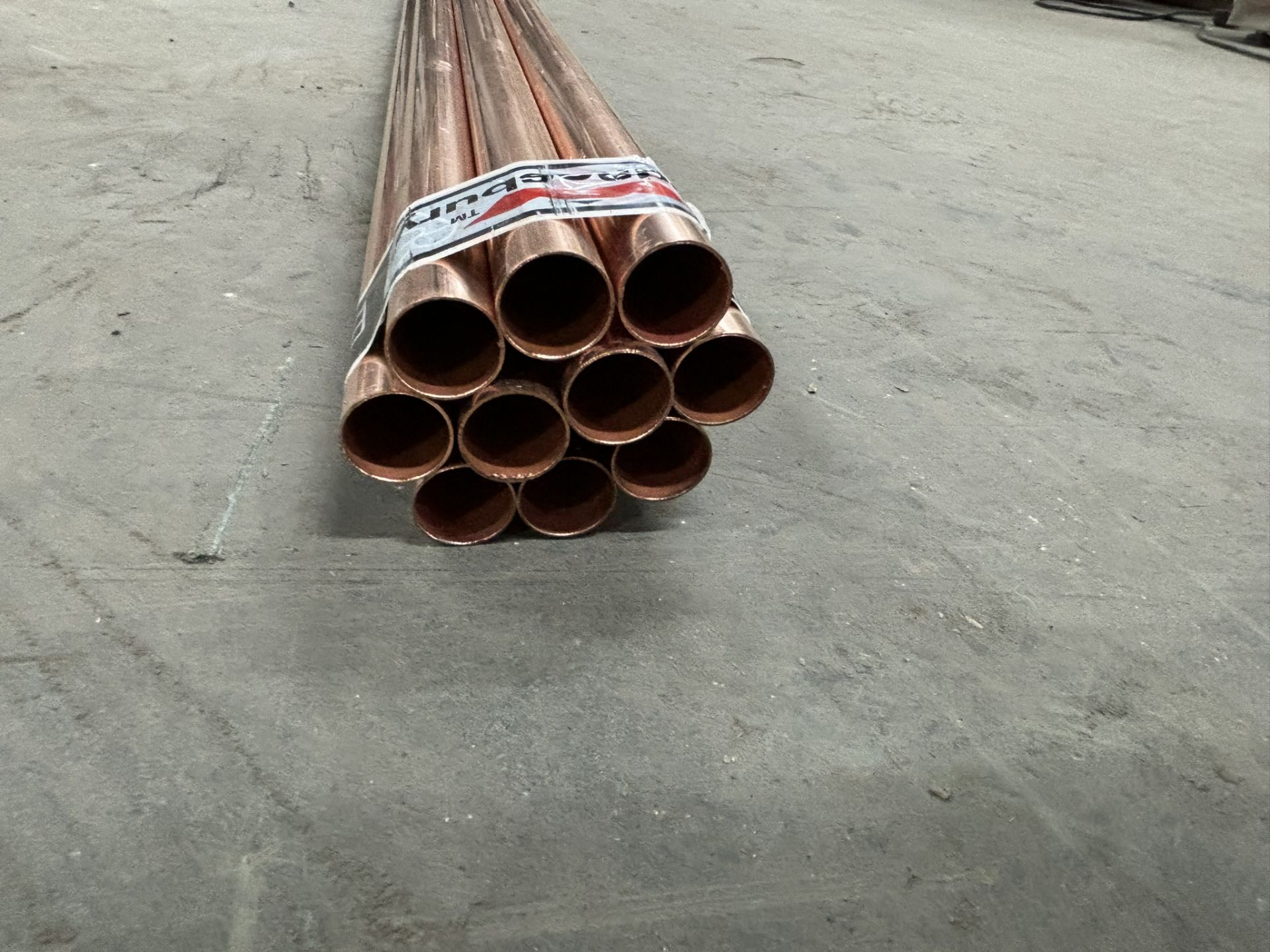 10 x 3Mtr x 21mm Copper Pipes - Image 2 of 2
