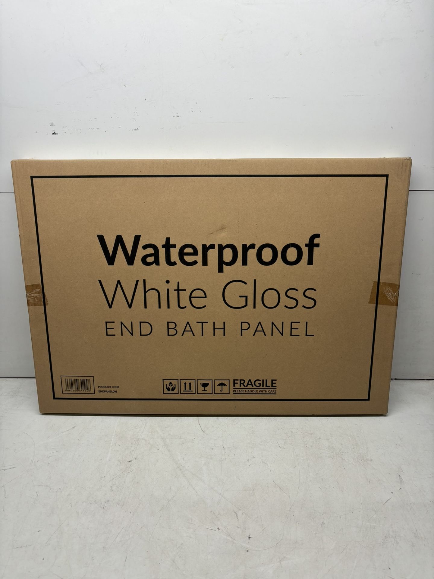 Scudo White Gloss Waterproof End Bath Panel 700mm - Image 2 of 3