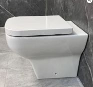 R2 Mini Back To Wall Toilet WC Pan *Toilet Seat Not Included*