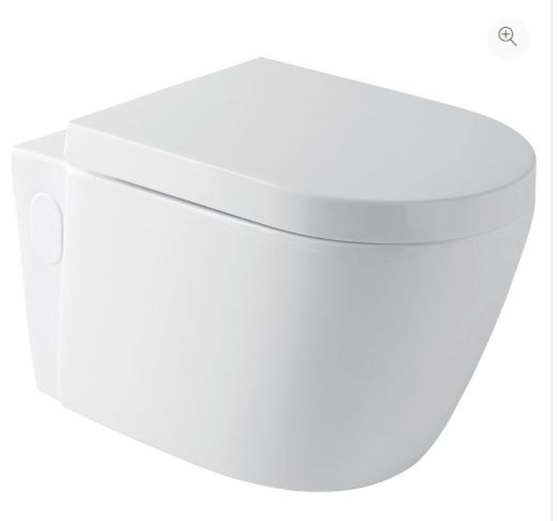 Eastbrook Seine Wall Hung WC Pan, White