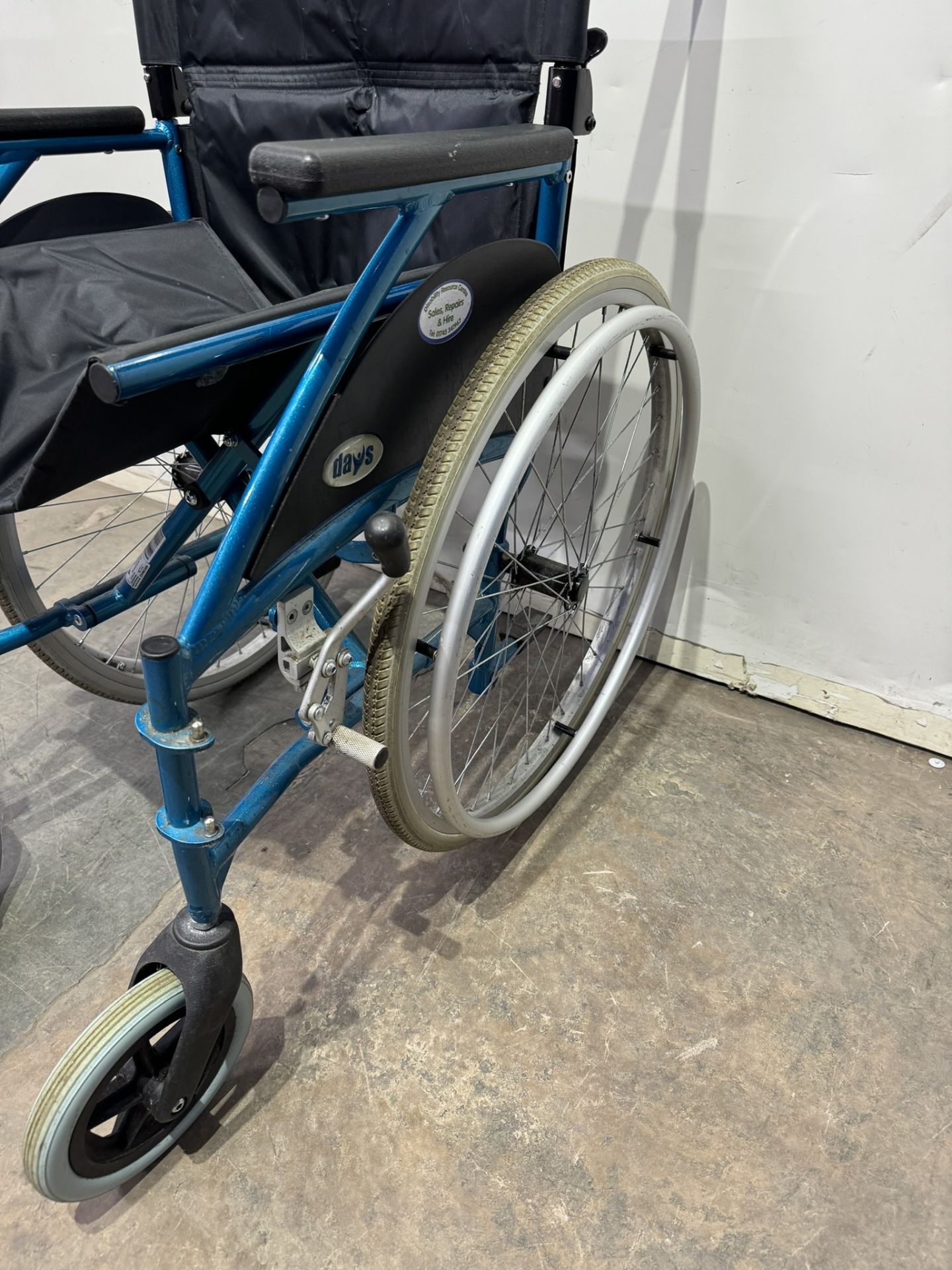 Days Swift Self Propelled 46CM Wheelchair - Image 5 of 9