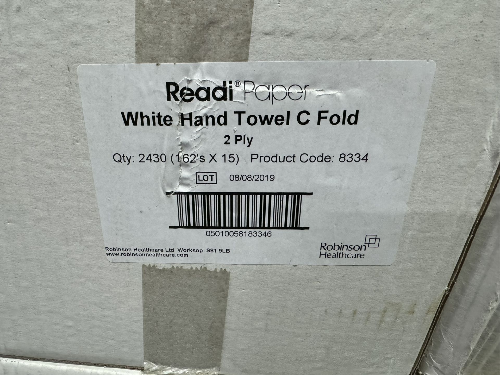 4 x Boxes Redi Paper 2 Ply White Hand Towel C Fold - Image 3 of 6