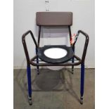 Cefindy Toilet Chair Height Adjustable